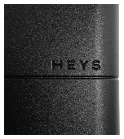 Heys Zen S, M, L černá sada kufrů
