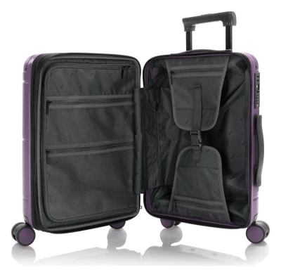 Heys Zen S Purple kufr + kosmetická taštička zdarma