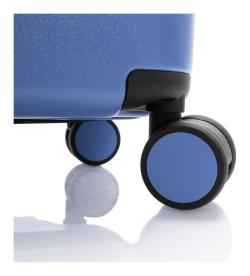 Heys Zen S Royal Blue kufr + kosmetická taštička zdarma