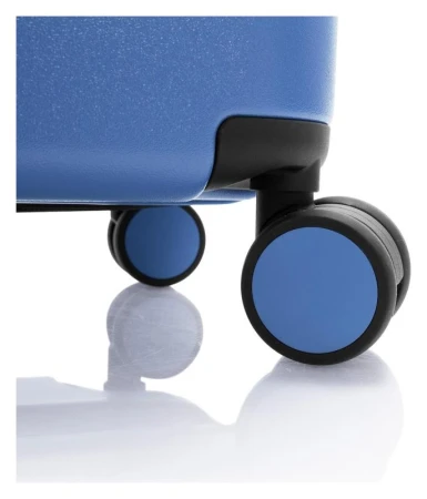 Heys Zen S Royal Blue kufr + kosmetická taštička zdarma