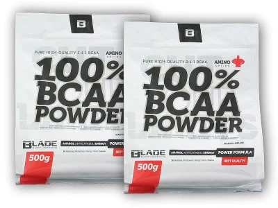 Hi Tec Nutrition 2x BS BLADE BCAA 2-1-1 powder 500g Hi Tec Nutrition 2x BS BLADE BCAA 2-1-1 powder 500g
