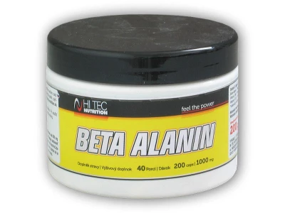 Hi Tec Nutrition Beta Alanin 200 kapslí Hi Tec Nutrition Beta Alanin 200 kapslí