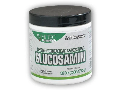Hi Tec Nutrition Glucosamin 100 kapslí 1000mg Hi Tec Nutrition Glucosamin 100 kapslí 1000mg