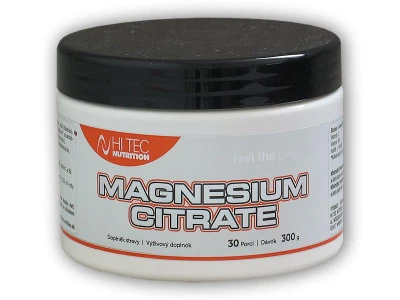 Hi Tec Nutrition Magnesium citrate 300g Hi Tec Nutrition Magnesium citrate 300g