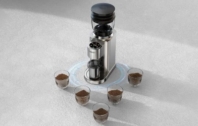HiBREW G7 bílý elektrický mlýnek na kávu