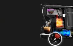 Hibrew Kávovar na kapsle 3 v 1 1450W H1A