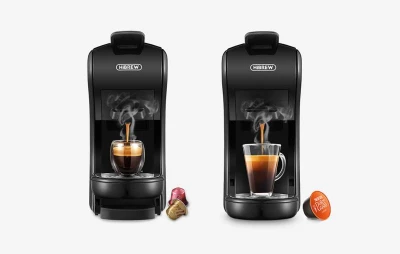 Hibrew Kávovar na kapsle 3 v 1 1450W H1A