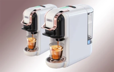 Hibrew Kávovar na kapsle 5 v 1 H2B (bílý)