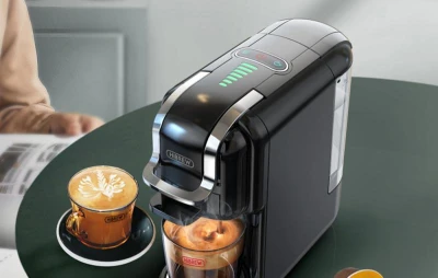 Hibrew Kávovar na kapsle 5 v 1 H2B (černý)