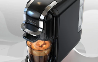 Hibrew Kávovar na kapsle 5 v 1 H2B (černý)