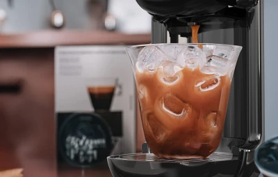 HiBREW H2B 5 v 1 šedý kávovar na kapsle