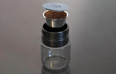 Hibrew Přenosný kávovar 3 v 1 s kufříkem 80W H4A-premium