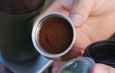 Hibrew Přenosný kávovar 3 v 1 s kufříkem H4B_GN