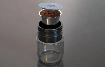 Hibrew Přenosný kávovar 3 v 1 s kufříkem 80W H4A-premium