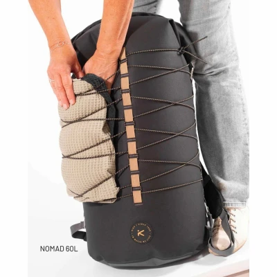 Hiko NOMAD TREK 40 L černý vodotěsný batoh