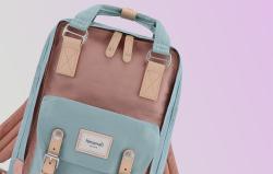Himawari Batoh na notebook 188L-1 14[39] (růžovo-modrý)