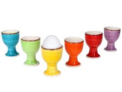 Hit Držák na vajíčka sada 6 ks 7 cm COLOURS