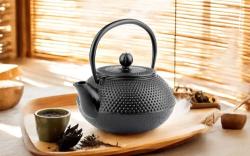 Hit Konvice na čaj litinová Imperial 0,8 l černá