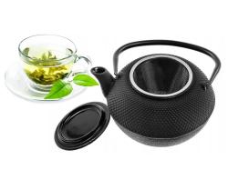 Hit Konvice na čaj litinová Imperial 0,8 l černá