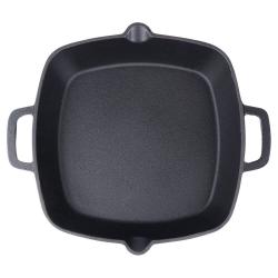 Hit Litinová pánev do trouby i na gril 25 x 25 cm