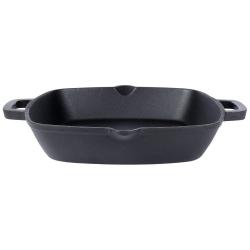 Hit Litinová pánev do trouby i na gril 25 x 25 cm