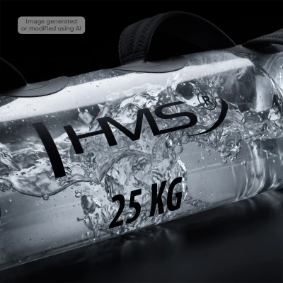 HMS Aqua WAB25 transparentní černý 1-25 kg vodní powerbag