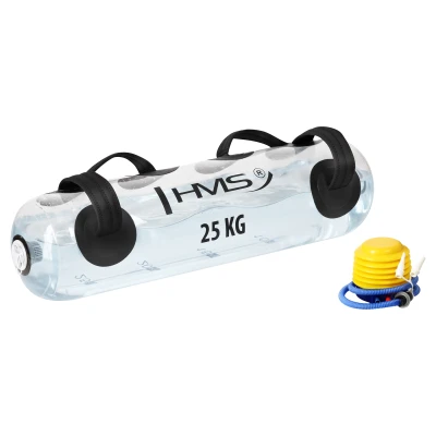 HMS Aqua WAB25 transparentní černý 1-25 kg vodní powerbag