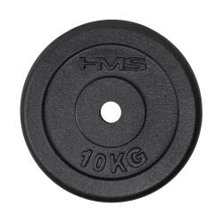 HMS Černý litinový kotouč 10 kg