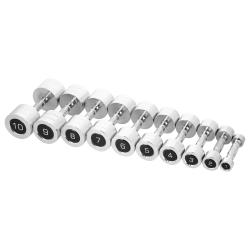 HMS Chromované činky CHD08 2 x 8 kg