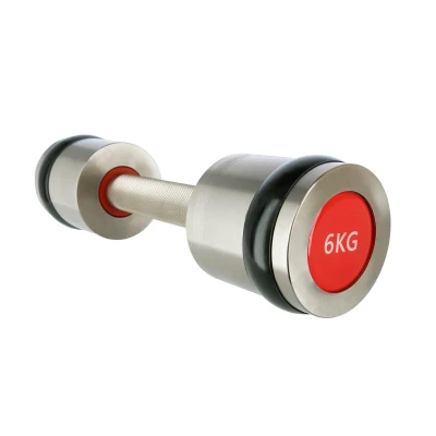 HMS Chrómované profesionálne činky PREMIUM HH06 2 x 6 kg