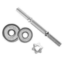 HMS STC-15 chromovaný činkový set v kufru 15kg