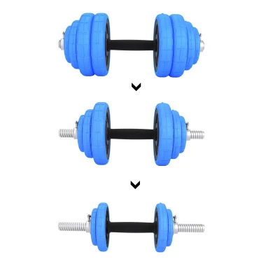HMS Činkový set SGG30BAR 2x15 kg litina