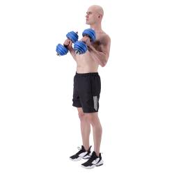 HMS Činkový set SGG30BAR 2x15 kg litina