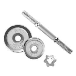 HMS Činkový set v kufru STC-20, chromovaný, 20 kg