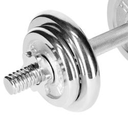 HMS Činkový set v kufru STC-20, chromovaný, 20 kg