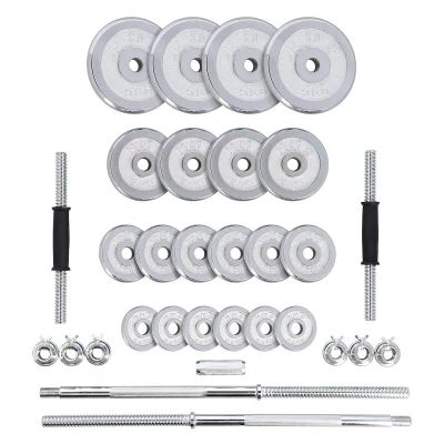 HMS Činkový set v kufru STC50 2x25 kg, chrom