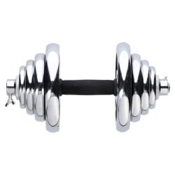 HMS Činkový set v kufru STC55 55 kg chrom