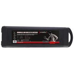 HMS Činkový set v kufru STC55 55 kg chrom