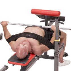 HMS Elastické návleky pro Bench press RWS3378 velikost L