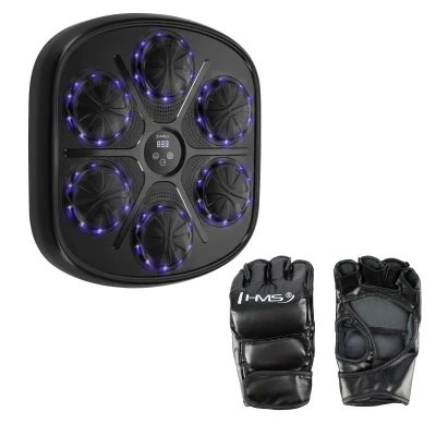 HMS Elektronický boxerský terč TB03 s LED, Bluetooth a rukavicemi (Music Boxing Machine) HMS Elektronický boxerský terč TB03 s LED, Bluetooth a rukavicemi (Music Boxing Machine)
