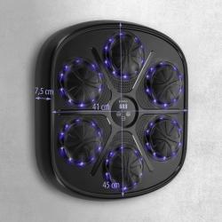 HMS Elektronický boxerský terč TB03 s LED, Bluetooth a rukavicami (Music Boxing Machine)