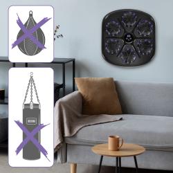 HMS Elektronický boxerský terč TB03 s LED, Bluetooth a rukavicami (Music Boxing Machine)