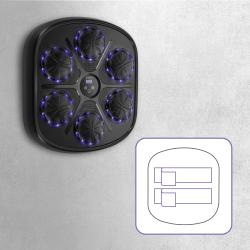 HMS Elektronický boxerský terč TB03 s LED, Bluetooth a rukavicami (Music Boxing Machine)
