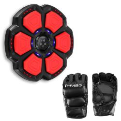 HMS Elektronický boxerský terč TB06 s LED, Bluetooth a rukavicemi (Music Boxing Machine)