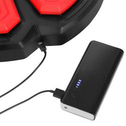 HMS Elektronický boxerský terč TB06 s LED, Bluetooth a rukavicemi (Music Boxing Machine)