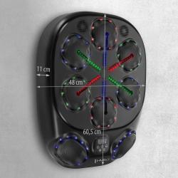 HMS Elektronický boxerský terč TB10 s LED, Bluetooth a rukavicemi (Music Boxing Machine)