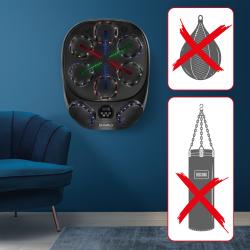 HMS Elektronický boxerský terč TB10 s LED, Bluetooth a rukavicemi (Music Boxing Machine)