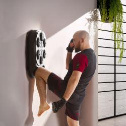 HMS Elektronický boxerský terč TB10 s LED, Bluetooth a rukavicemi (Music Boxing Machine)