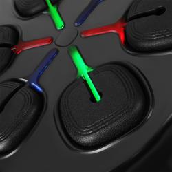 HMS Elektronický boxerský terč TB10 s LED, Bluetooth a rukavicemi (Music Boxing Machine)