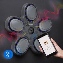 HMS Elektronický boxerský terč TB11 s LED, Bluetooth a rukavicemi (Music Boxing Machine)